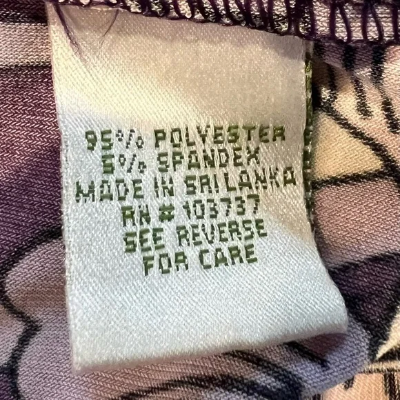 Donna Morgan Purple Floral Dress size 12 - Picture 7 of 8